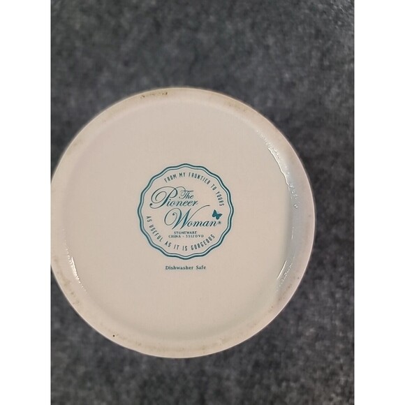 Pioneer Woman Sweet Rose Mini Crock Utensils Set 7-Piece Ceramic Silicone Wood - Picture 7 of 11